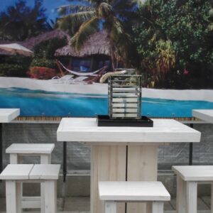 Steigerhouten Statafel