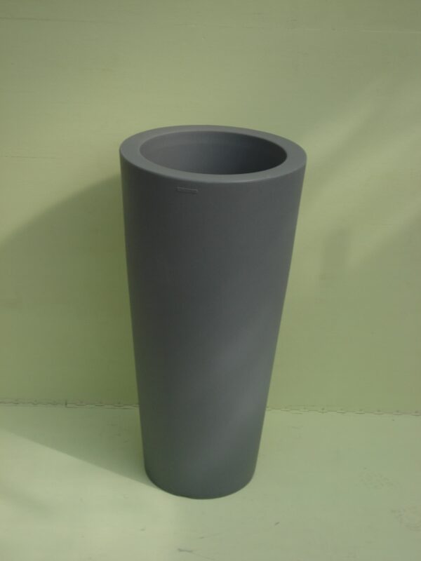 Vaso zuil Lichtgrijs 96 cm potmaat 1