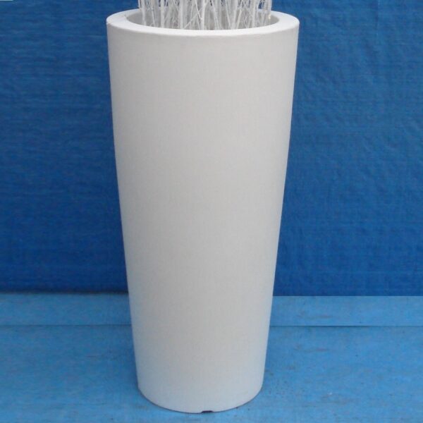 Vaso zuil Wit 96 cm potmaat 1