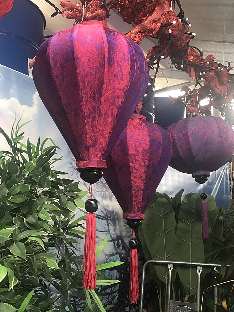 Zijde Lampion - in diverse kleuren