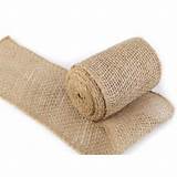 Jute stof (voor om de standaard pot)