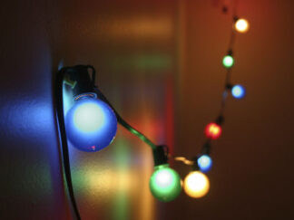 Lichtsnoer met gekleurde lampjes 10m
