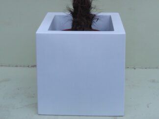 Vaso Kubus Wit potmaat 1