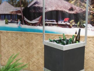 Ijsbar Zuil - excl.ijs met parasol