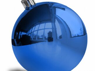 Kerstbal 8cm - Toscaans Blauw