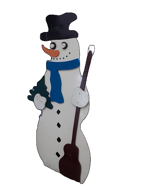 Sneeuwpop figuur/beeld