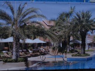 Decordoek Tropisch Zwembad