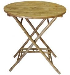 Bamboe Statafel - 1m10