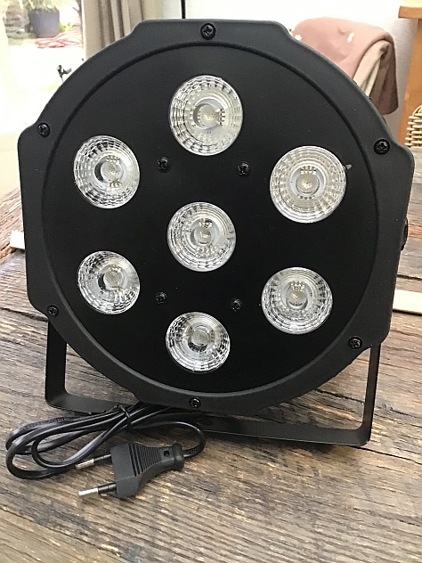 RGB Spot - PAR LED licht - DMX - Afbeelding 4