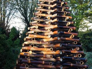 Grote Kerstboom van Bamboe