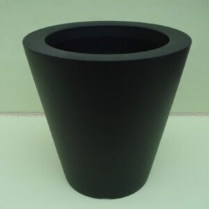Vaso Zwart 50 cm potmaat 1