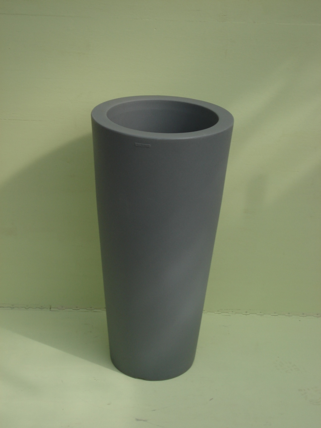 Vaso zuil Lichtgrijs 96 cm potmaat 1